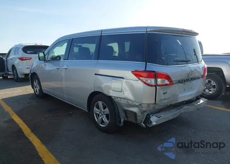 2013 Nissan Quest Sv from USA, damaged, VIN JN8AE2KP2D9065823